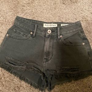 Army green Jean shorts